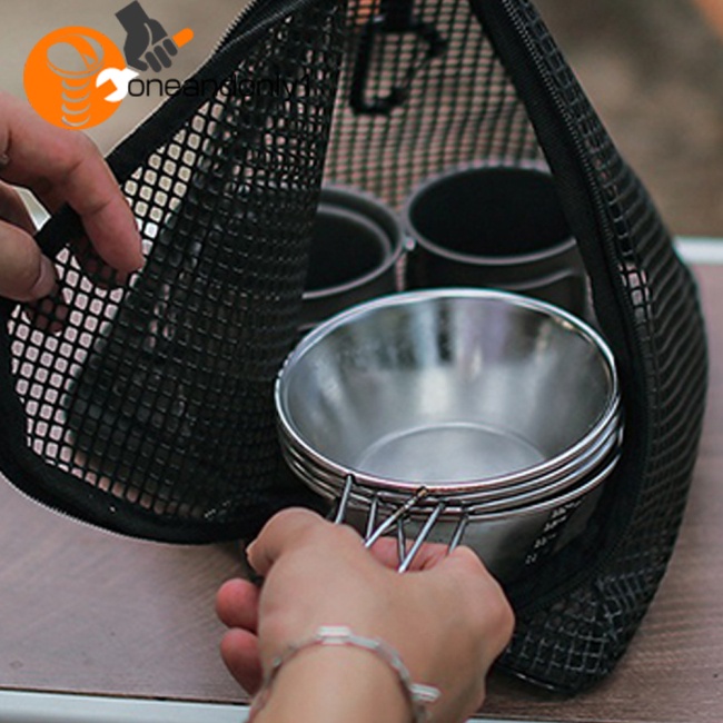 Túi Lưới Đựng Đồ Dùng Hình Tam Giác Có Thể Gấp Gọn Tiện Dụng Cho Nhà Bếp