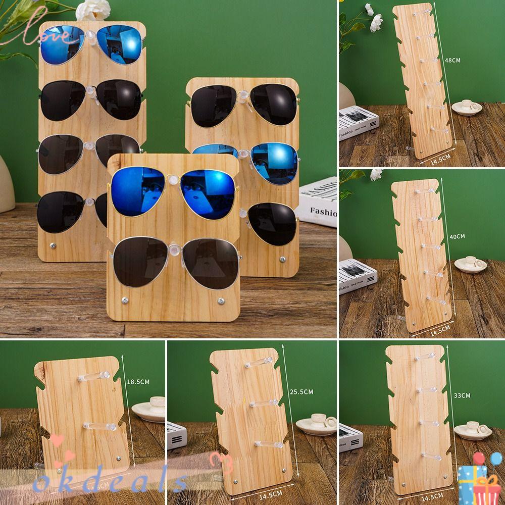 OKDEALS Giá Đỡ Trưng Bày Mắt Kính Tiện Lợi