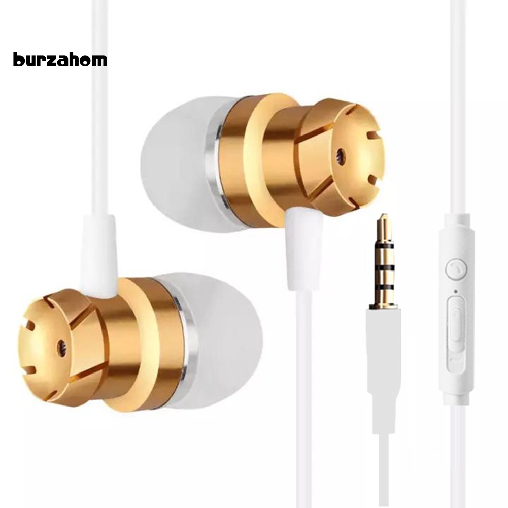 Tai Nghe Nhét Tai Có Dây Âm Thanh Siêu Trầm Kèm Mic Chuyên Dụng Cho Điện Thoại