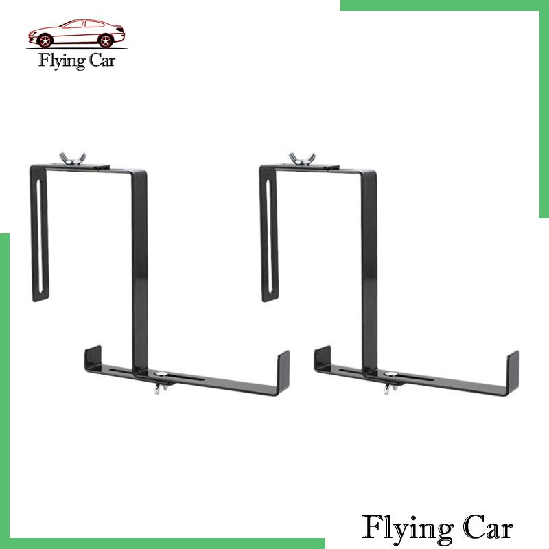 Set 2 Giá Đỡ Chậu Cây Bằng Thép Carbon Có Móc Treo Tiện Dụng