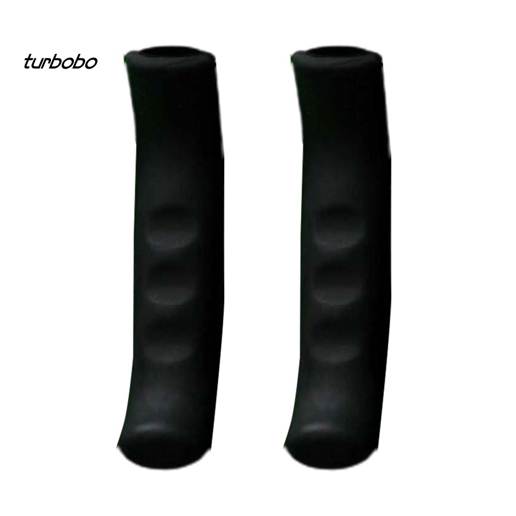 1 Cặp Vỏ Bọc Phanh Xe Đạp Bằng Silicon Chống Trượt Màu Sáng