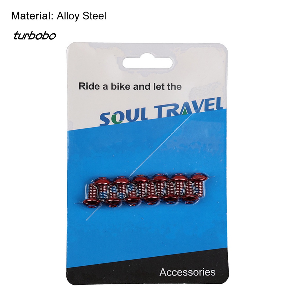 Set 12 Bu Lông Vặn Ốc Vít Chuyên Nghiệp Dễ Dàng Cài Đặt Cho Xe Đạp Đường Dài