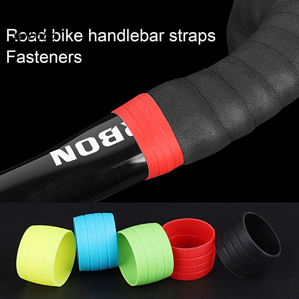 1 Cặp Vòng Silicone Giữ Cáp Xe Đạp Độ Co Giãn Cao Dễ Mang Theo