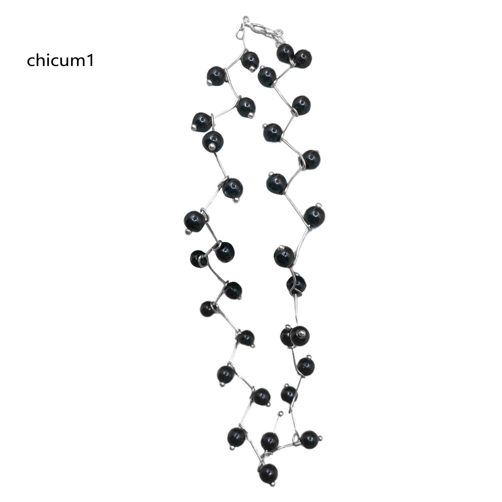 Vòng Cổ Choker Nối Dài Đính Ngọc Trai Nhân Tạo Có Khóa Càng Cua Có Thể Điều Chỉnh Cho