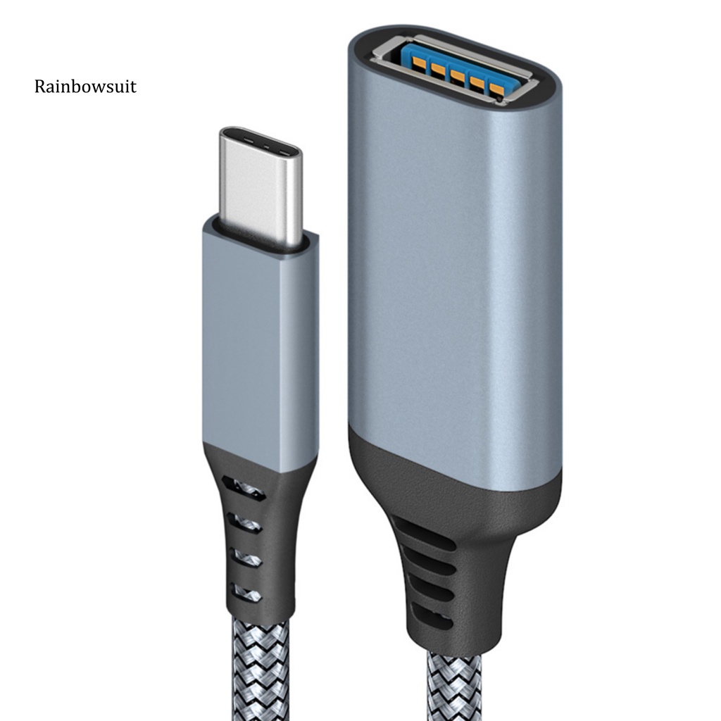 Cáp Chuyển Đổi OTG Type C Sang USB30 5Gbps Hỗ Trợ Kết Nối Chuột Máy Tính / Điện Thoại Đa Hướng