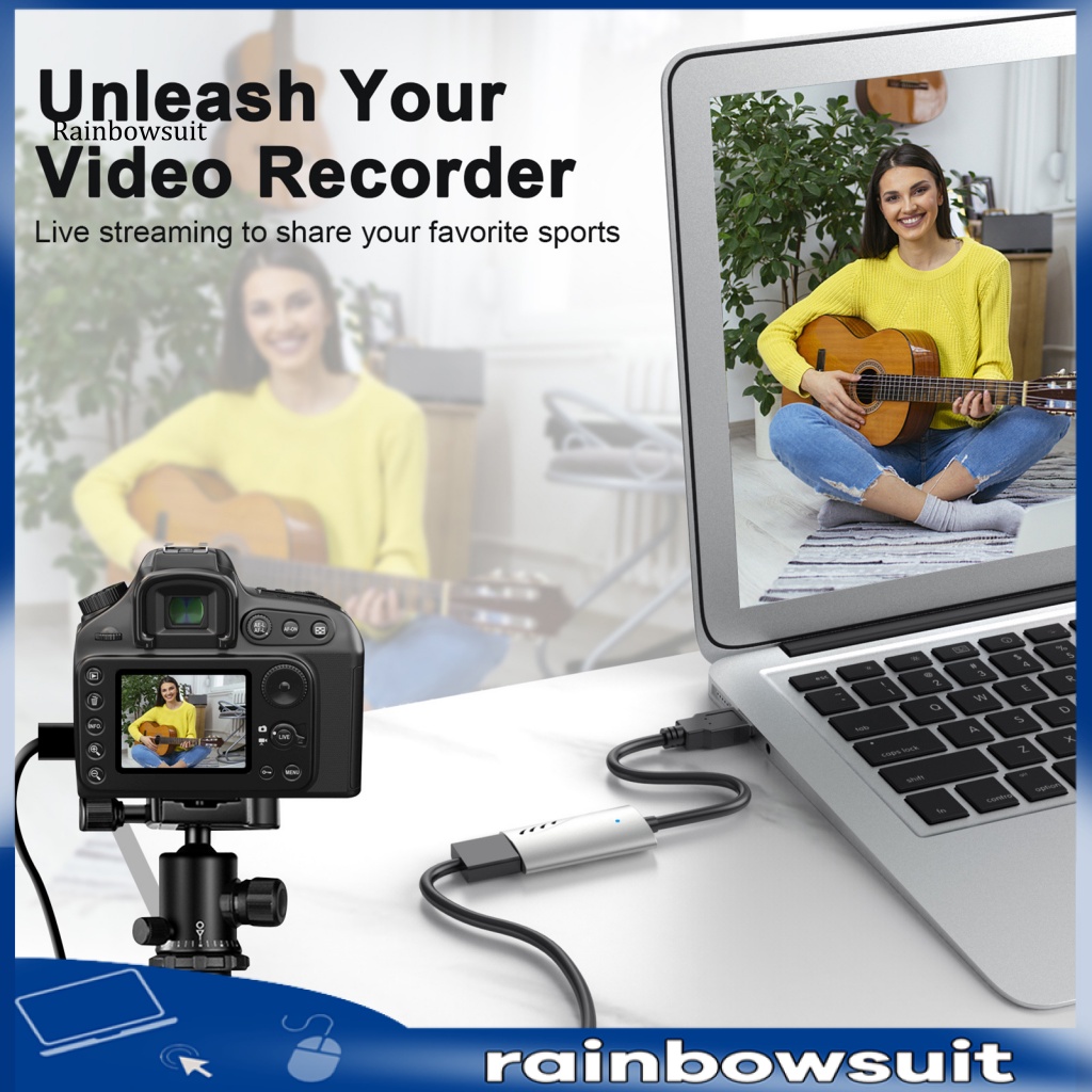 Thẻ Chuyển Đổi Video AV Độ Phân Giải Cao 1080P 4K Type-C