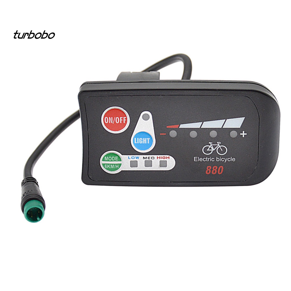 Bảng Điều Khiển Xe Đạp Điện Chống Ăn Mòn 36V 48V LED 880