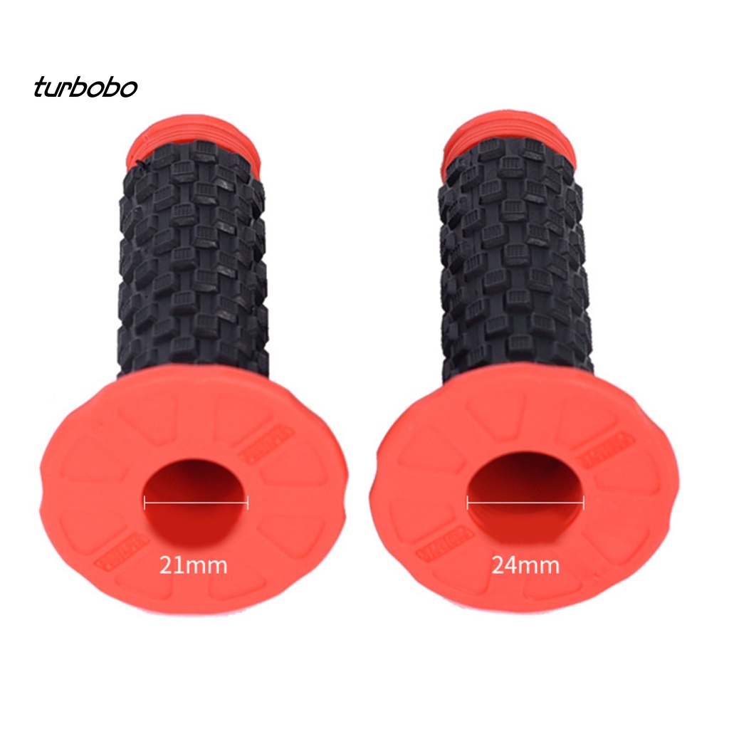 Set 2 Bọc Tay Lái Xe Máy Bằng Cao Su Chống Trượt 7 / 8-Inch 22mm