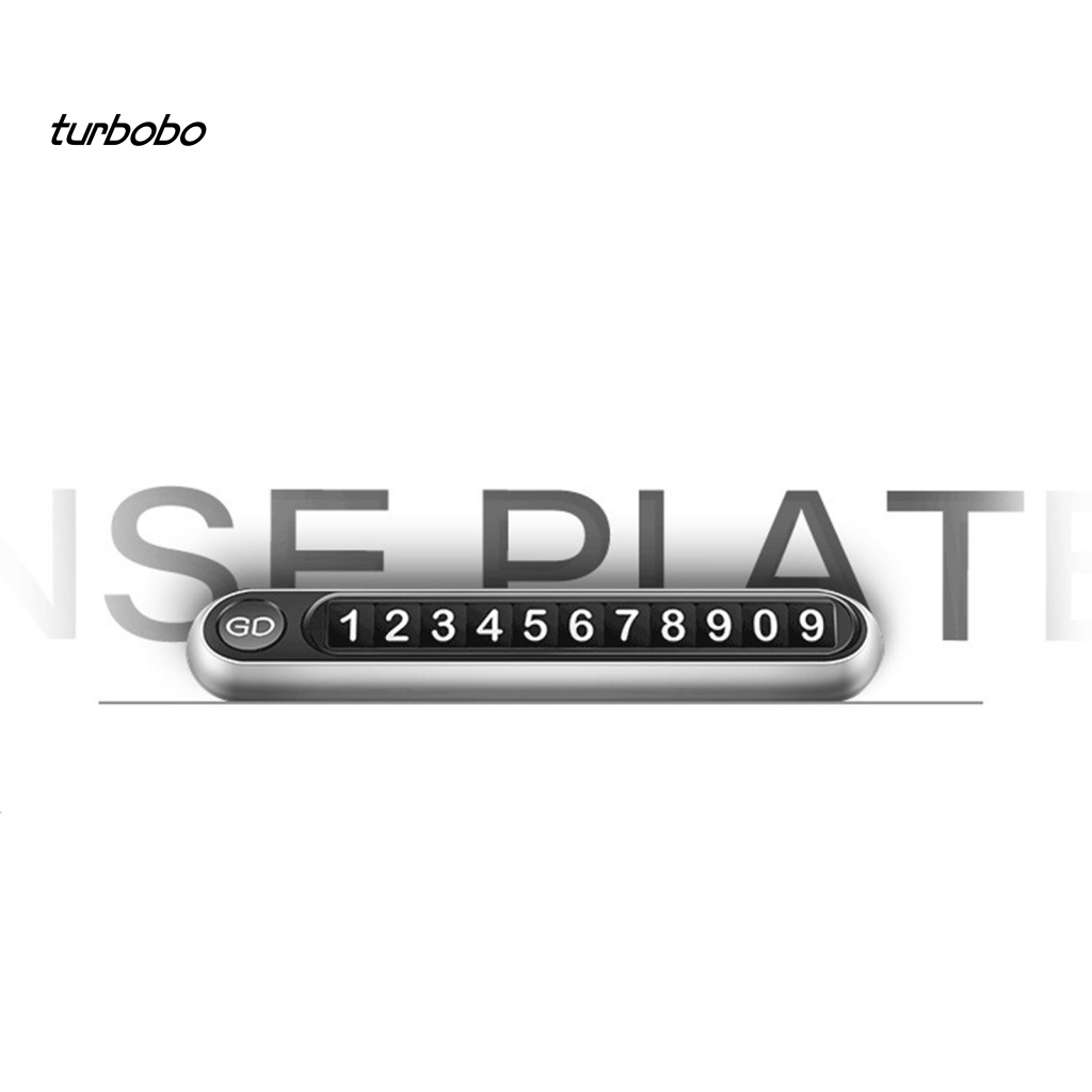Turbobobo Biển Số Điện Thoại 3D Dạ Quang Siêu Thấm Hút Dùng Để Trang Trí Xe Hơi