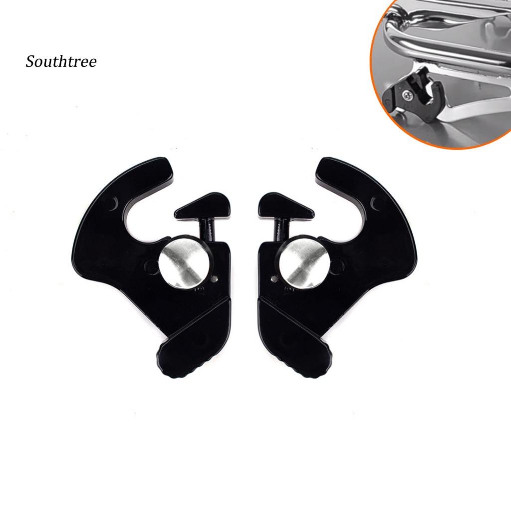 Bộ 2 Khung Giá Đỡ Hành Lý Có Thể Tháo Rời Bằng Nhôm Siêu Bền Tiện Dụng Cho Xe Máy