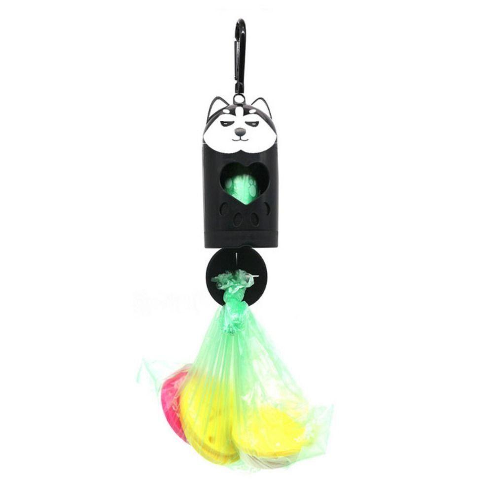 Giovanni Túi Đựng Rác Bằng Nhựa Không Chứa Rảnh Tay Họa Tiết Chó Nhiều Màu Sắc Kèm Khóa Cài