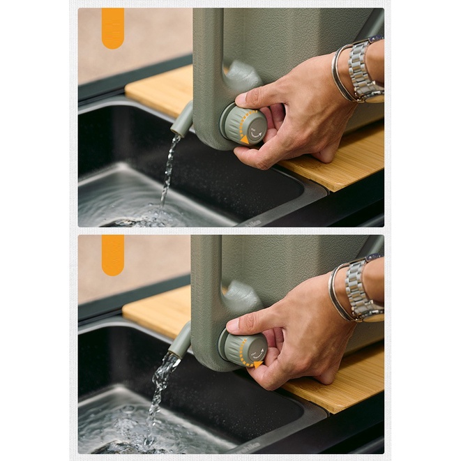 Can thùng đựng nước dã ngoại Naturehike CNH22CJ018 12L-20L