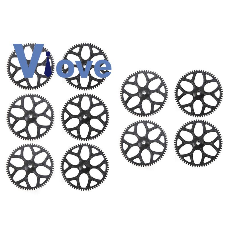 Bộ 10 Bánh Răng Chính Cho Trực Thăng Điều Khiển Từ Xa WLtoys V911S V977 V988 V930 V966 XK K110
