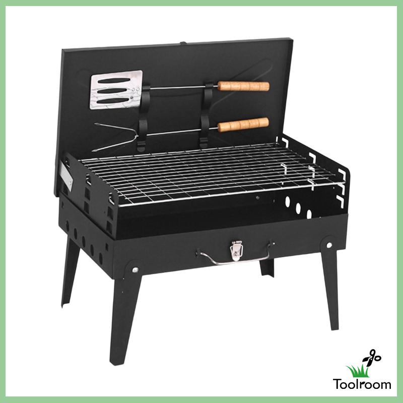 Giá Đỡ Nướng BBQ Để Bàn Có Thể Gấp Gọn Tiện Dụng Mang Theo Du Lịch Cắm Trại