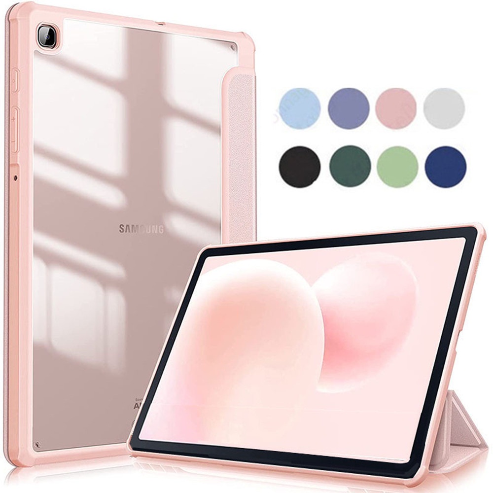 Bao Da Máy Tính Bảng Cứng Trong Suốt Cho Samsung Galaxy Tab A8 10.5 Inch SM-X200 SM-X205 SM-X207 Tab A8 10.5 "2022 X200 X205