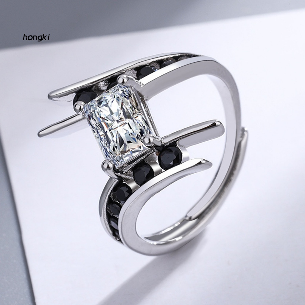 Nhẫn ĐíNh Đá MàU Đen ThờI Trang Cho Nữ