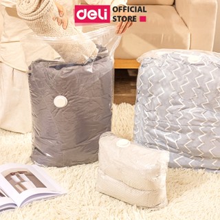 [KHÔNG CẦN DÙNG BƠM] Túi Hút Chân Không Đựng Quần Áo Chăn Ga Gối , Thú Bông Deli - Loại Dày Cao Cấp Bọc Để Chăn Màn