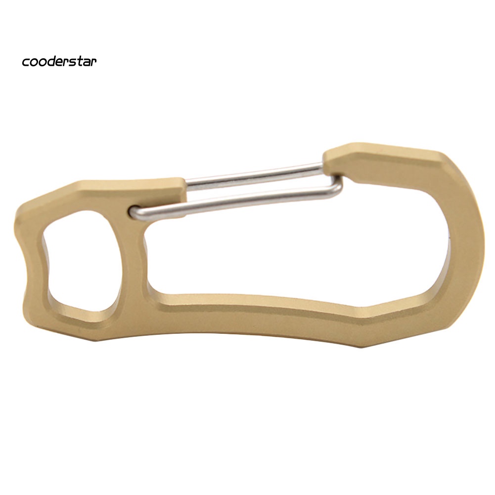 Móc Khóa Carabiner Bằng Đồng Thau Dùng Đi Cắm Trại