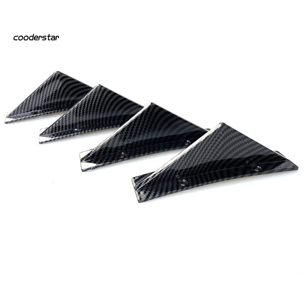 Set 4 Cản Sau Xe Hơi Hình Tam Giác Dễ Lắp Đặt Tiện Dụng