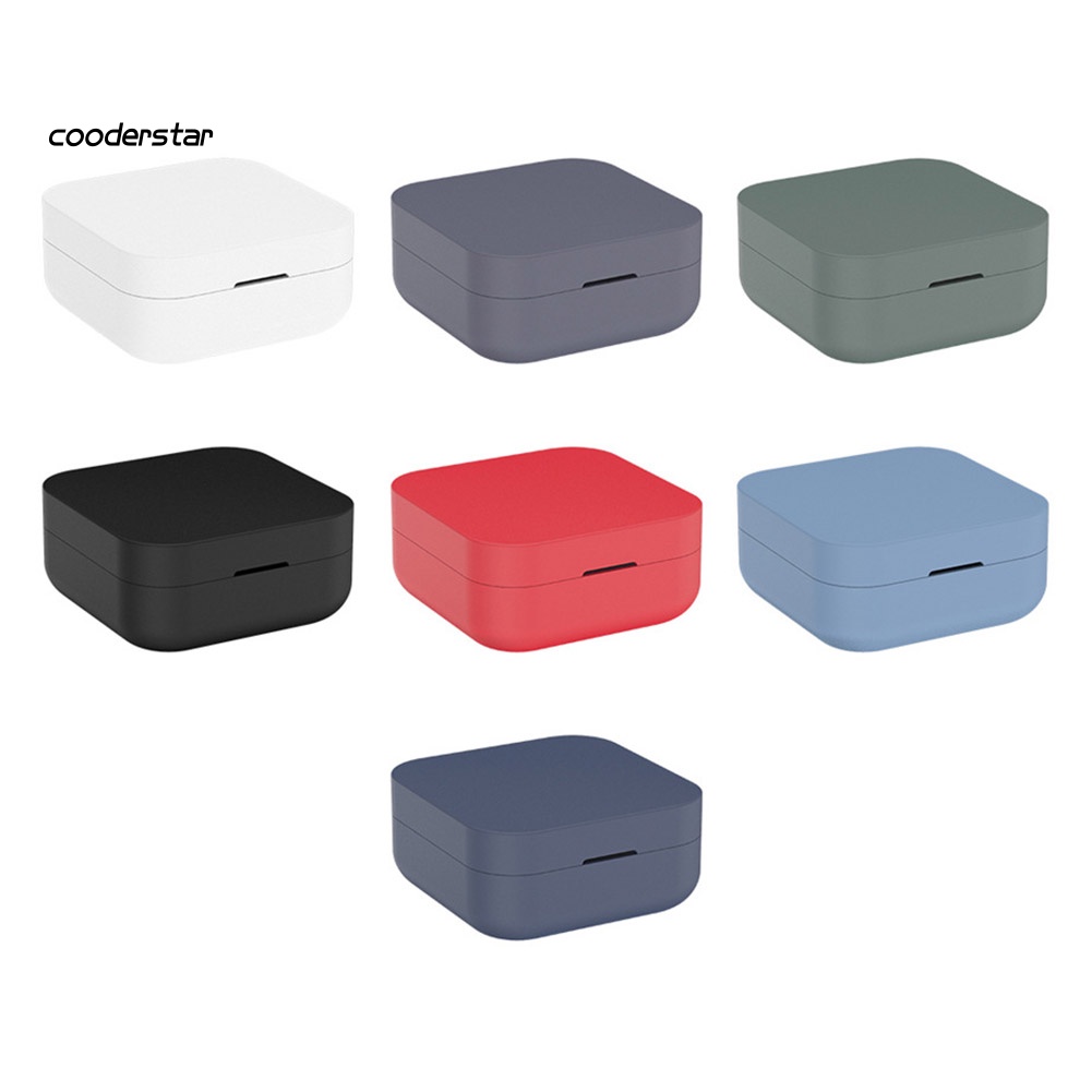 Vỏ Bảo Vệ Hộp Sạc Tai Nghe Bluetooth Xiaomi Air 2 SE Bằng Silicon Chống Trầy Xước