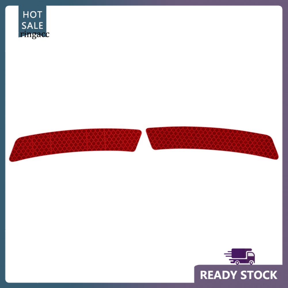 1 Cặp Miếng Dán Phản Quang Cảnh Báo Chống Va Chạm Cho Cửa Xe Hơi