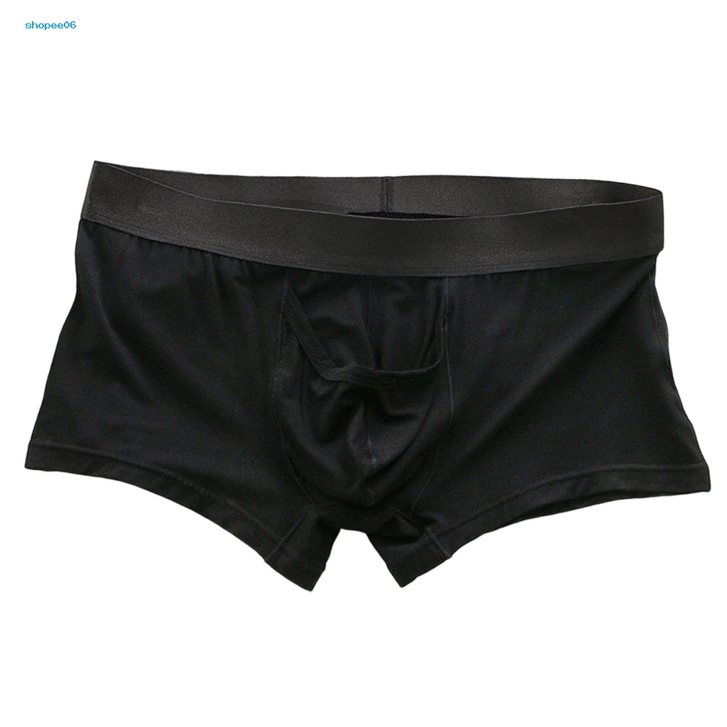 Quần Lót Chữ U Lồi Co Giãn Ghép Màu Sắc Đơn Giản Cho Nam