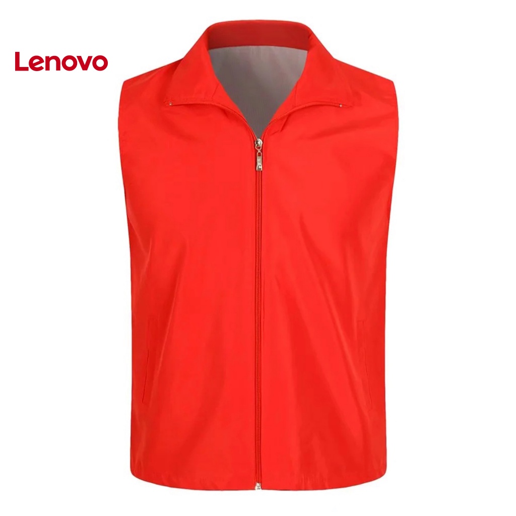 Áo Khoác Lưới Không Tay Có Khóa Kéo Màu Sắc Tươi Sáng Phù Hợp Cho Hoạt Động Ngoài Trời