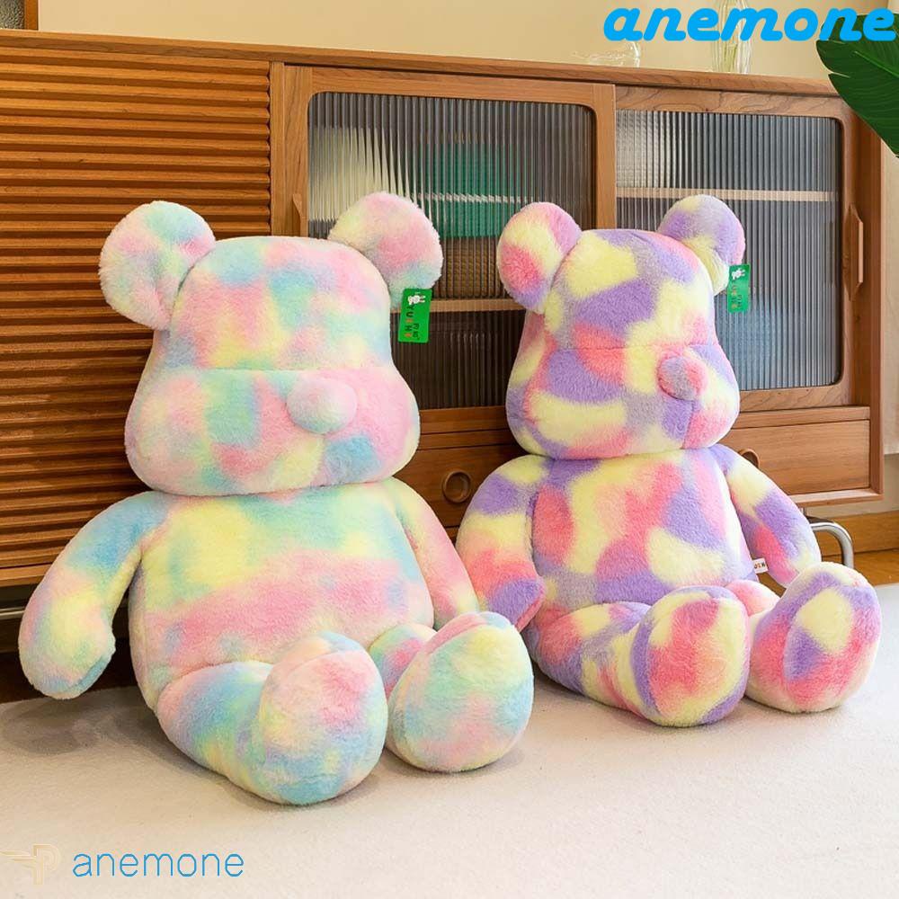 ANEMONE Gấu Bông Màu Cầu Vồng Dễ Thương Dùng Làm Quà Tặng