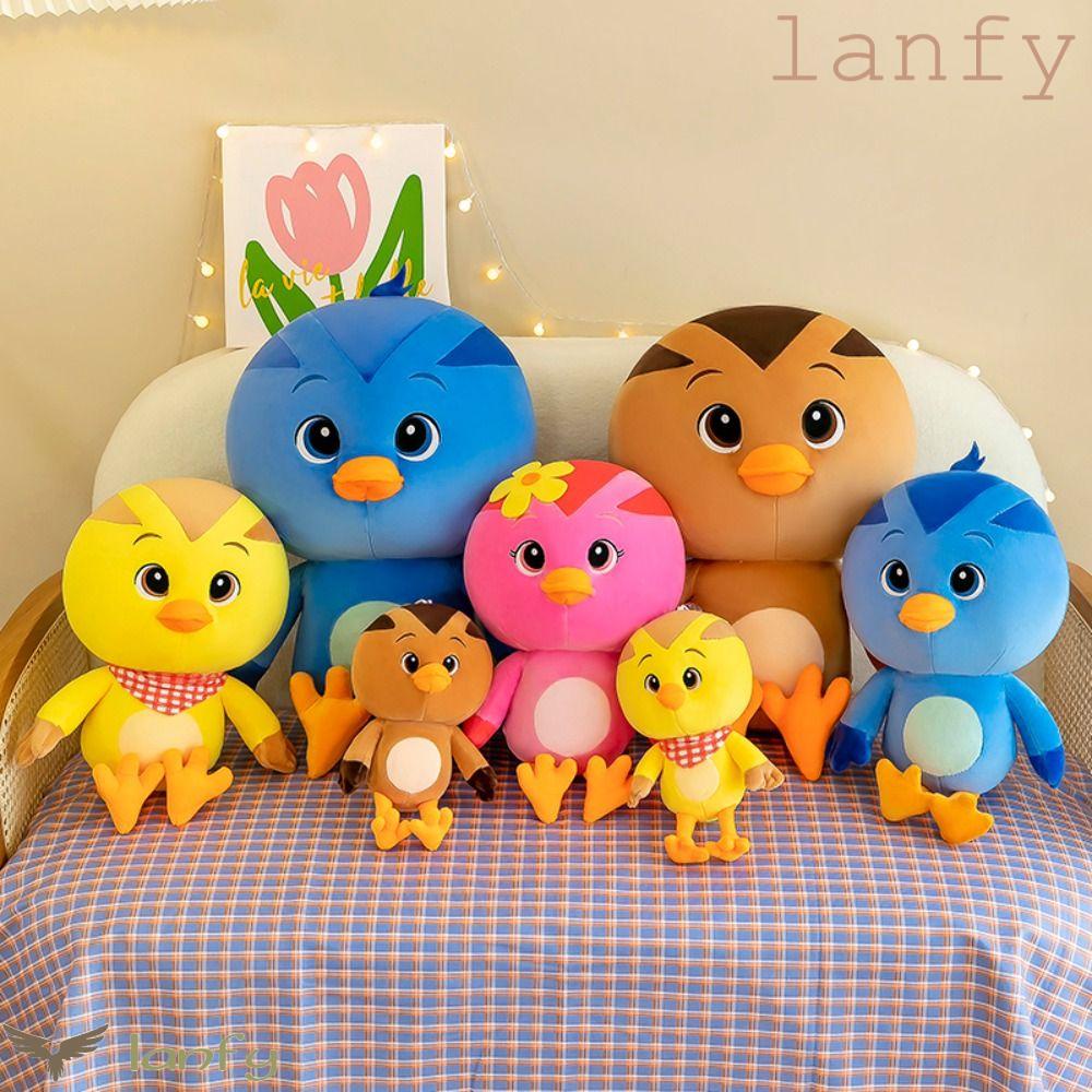 LANFY Đồ chơi nhồi bông Hình Hoạt Hình Dễ Thương Trang Trí Nhà Cửa / Văn Phòng 4-14 Tuổi