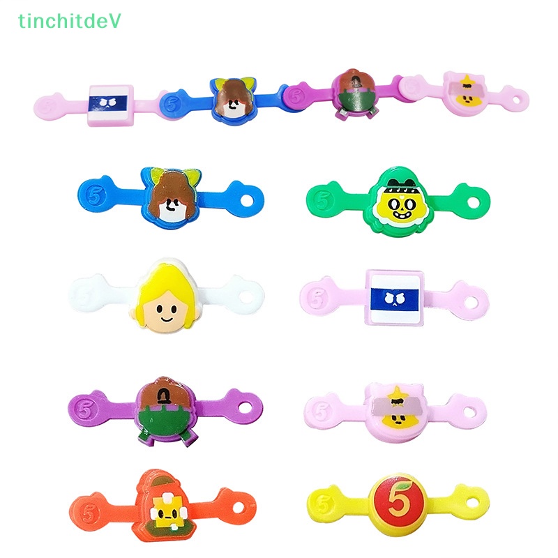 [TinchitdeV] Set 10 Cái Kẹp Nam Châm 3 Kẹp Đồ Chơi Montessori Cho Trẻ Em [Mới]