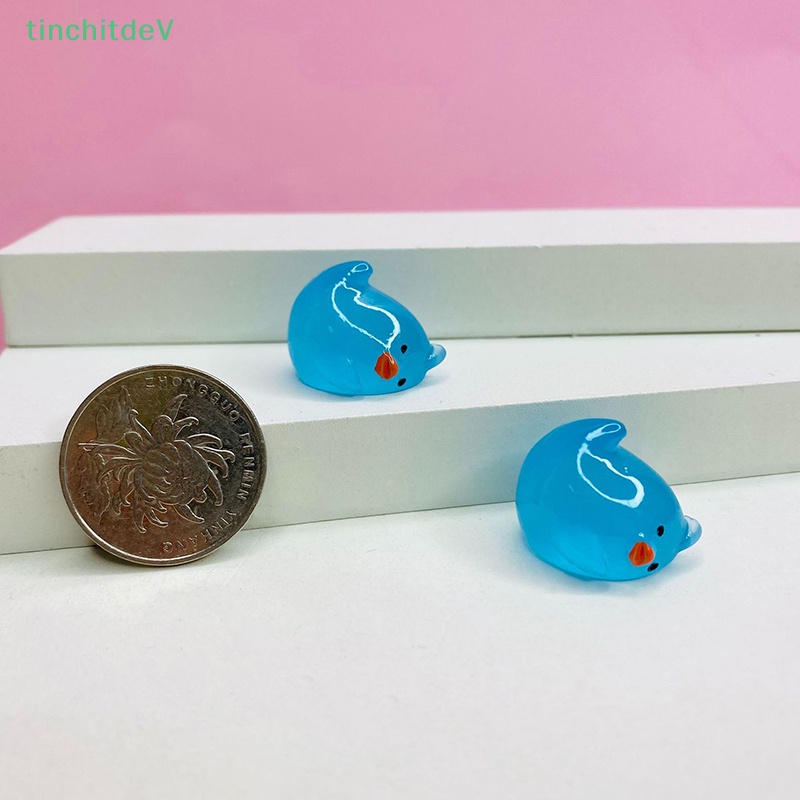 [TinchitdeV] Bộ 5 Đồ Chơi Trang Trí Nội Thất Xe Hơi Hình Gà Con Dạ Quang Dễ Thương Sáng Tạo [Mới]