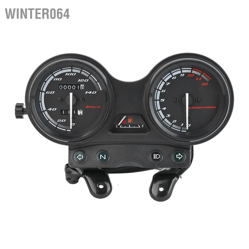 Winter064 Dụng Cụ Xe Máy Màn Hình Hiển Thị Kỹ Thuật Số Đo Tốc Độ Đồng Hồ Phù Hợp Cho YBR 125