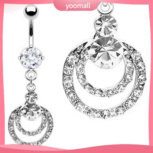 Khuyên Rốn Đính Đá Thời Trang Dành Cho Nữ