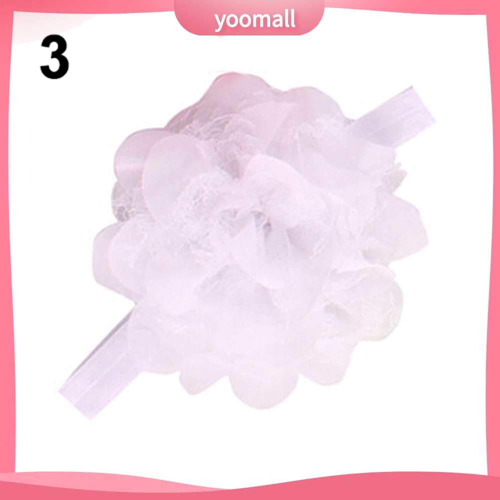 Băng Đô Hoa Co Giãn Dễ Thương Cho Bé Gái