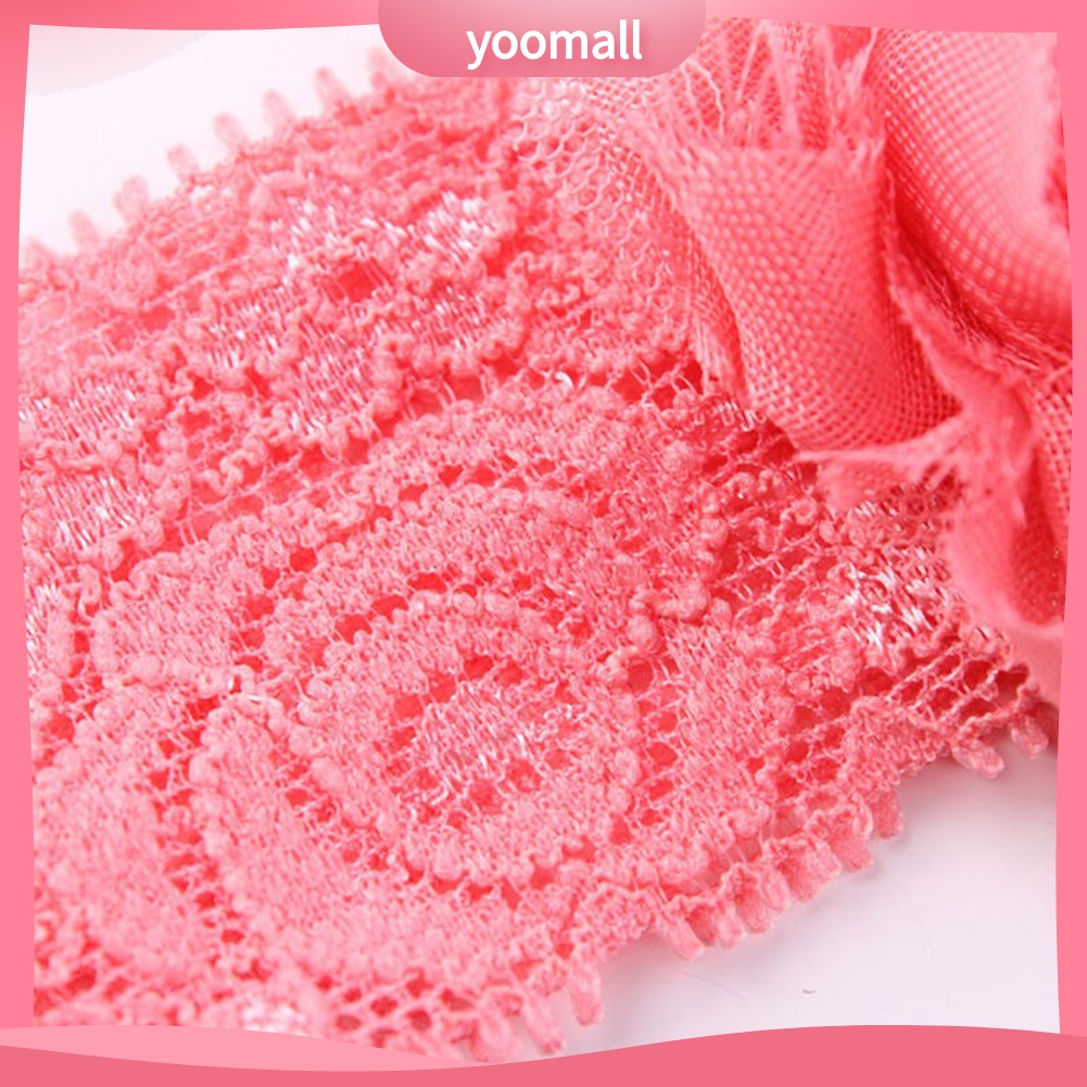 Băng Đô Đính Hạt Phối Ren Hoa Hồng Xinh Xắn Cho Bé