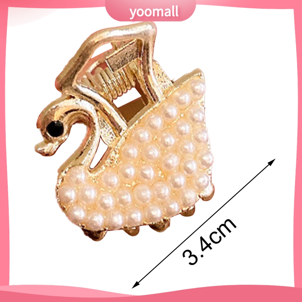 Kẹp Tóc Đính Ngọc Trai Giả Mini Xinh Xắn Thời Trang Cho Nữ