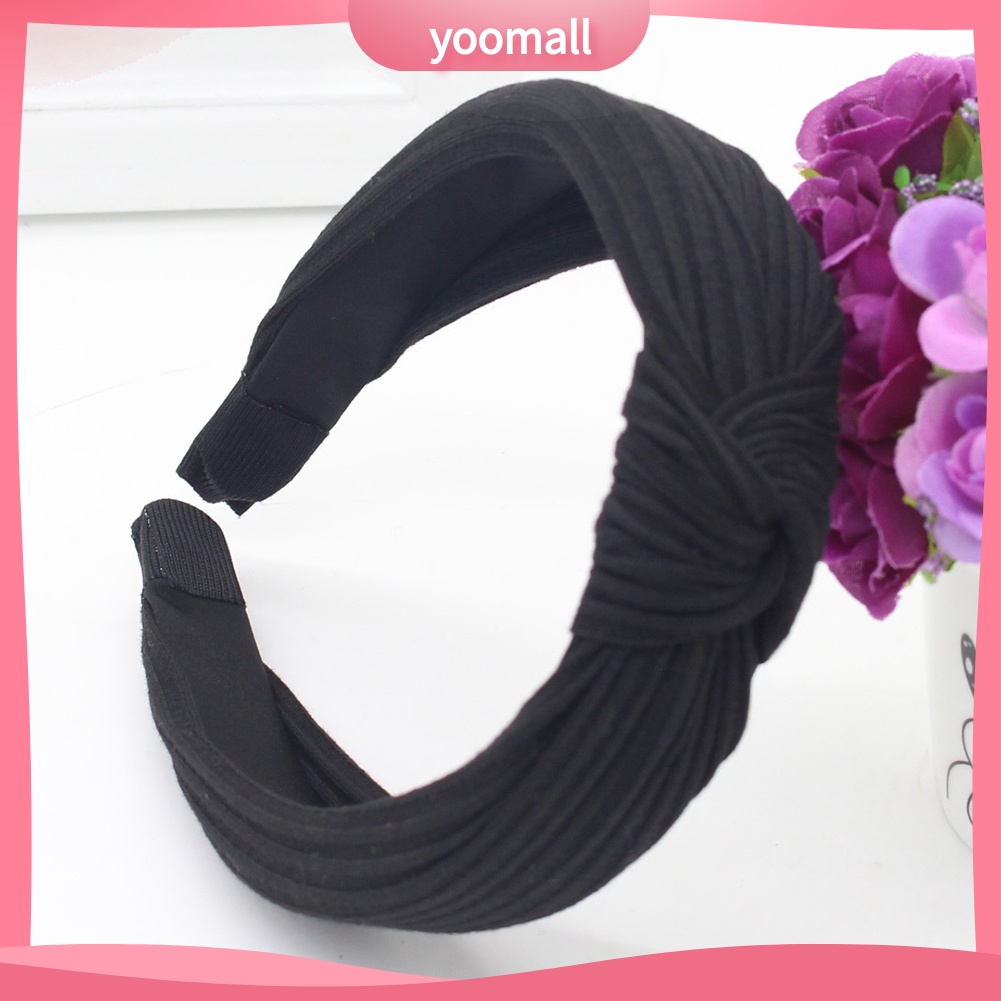 Cài Tóc Vải Mềm Thắt Nơ Xoắn Dành Cho Nữ