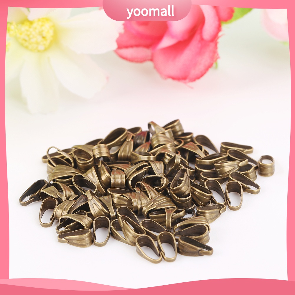 Bộ 100 Móc Cài Dùng Làm Trang Sức DIY