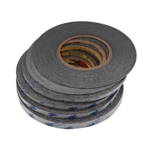 Băng keo 2 mặt 3M màu đen siêu dính dùng dán màn điện thoại, laptop