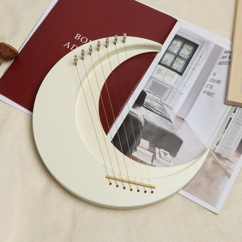 CHOOKEY Nhạc Cụ Lyre 7 Dây Bằng Gỗ Dành Cho Người Mới Bắt Đầu