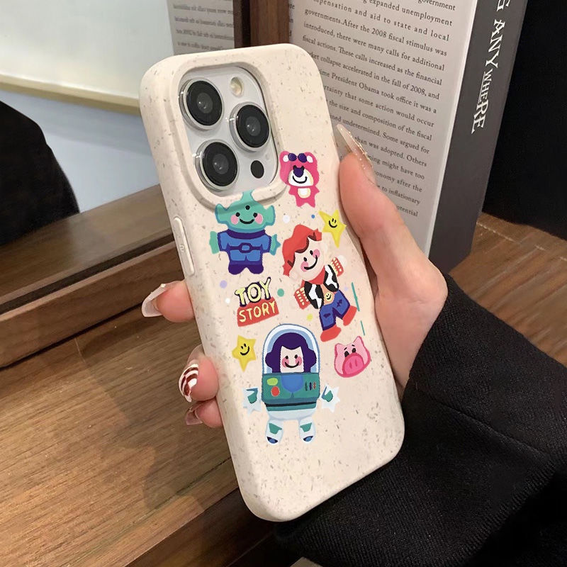 Ốp Điện Thoại Dẻo Họa Tiết Hoạt Hình Toy Story Dễ Thương Chống Sốc Cho iPhone 13iPhone12 max 87 plus 14pro11 W222