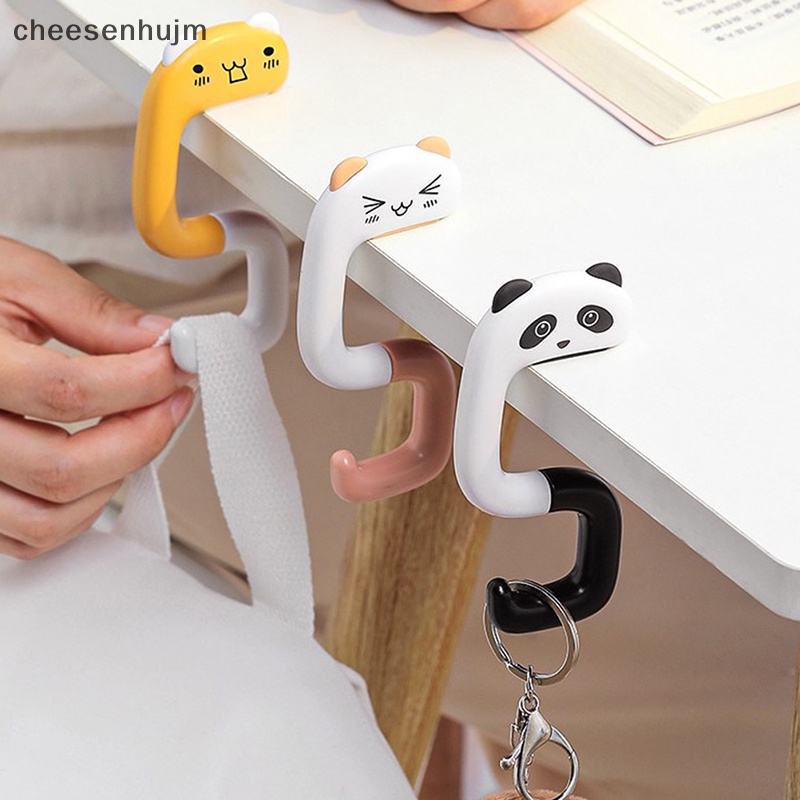 Móc Treo Túi Xách Bằng Nhựa Hình Động Vật Độc Đáo