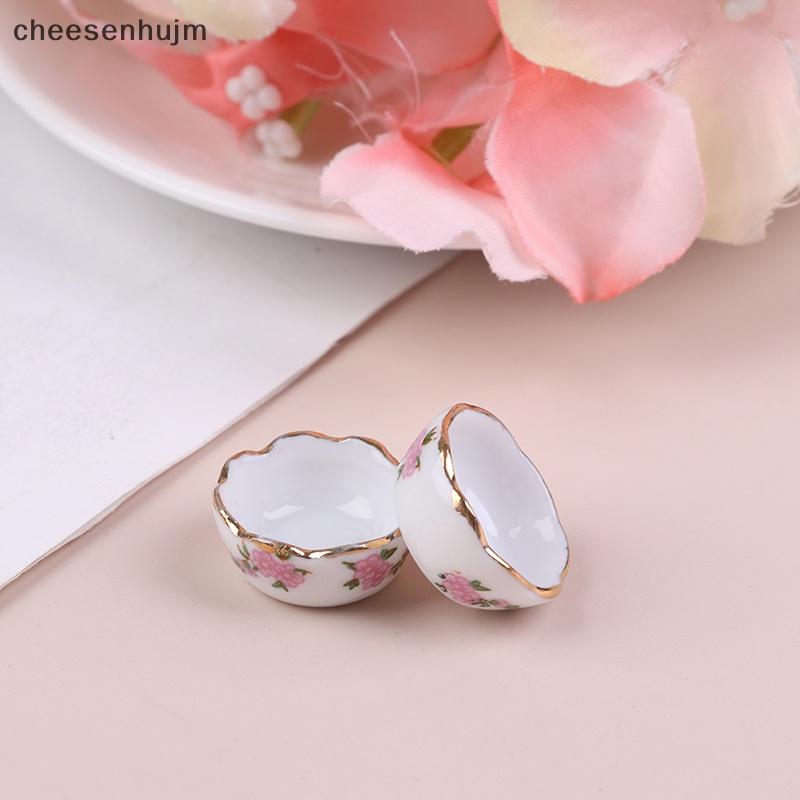 Mô Hình Đĩa Tráng Miệng Mini Tỉ Lệ 1: 12 Dùng Để Trang Trí Nhà Búp Bê