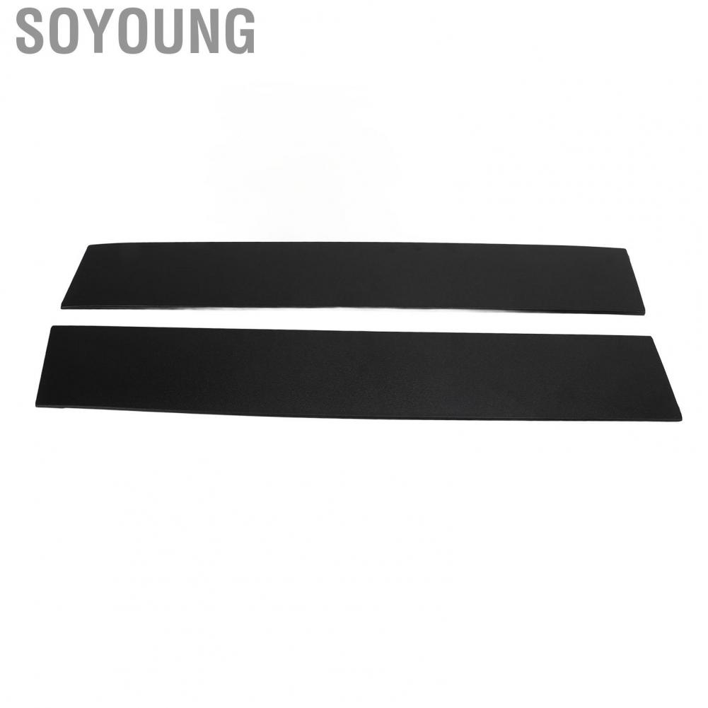 Soyoung 5020664AA Front Door B Pillar Trim Durable Easy Installation Molding 1Pair Stylish for Grand