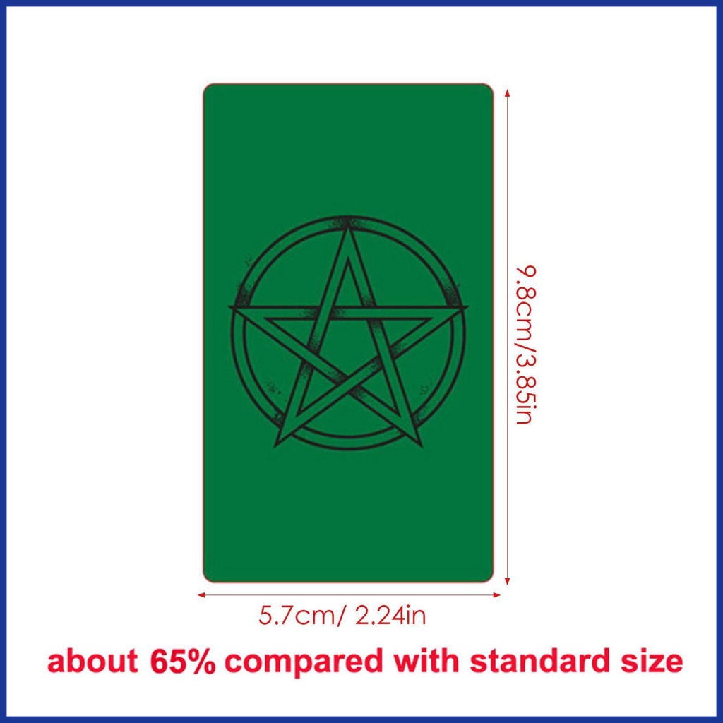 Bộ Bài Tarot Kích Thước 9.8 * 5.7cm Trang Trí Tiệc