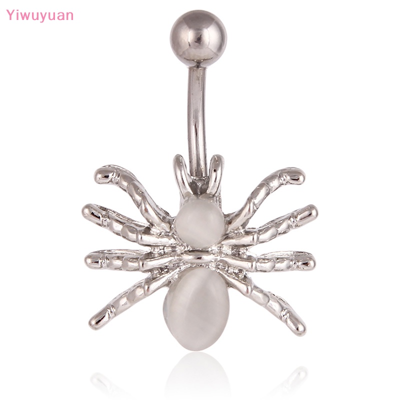 Khuyên Rốn Hình Nhện Bằng Thép Không Gỉ 316L Mới