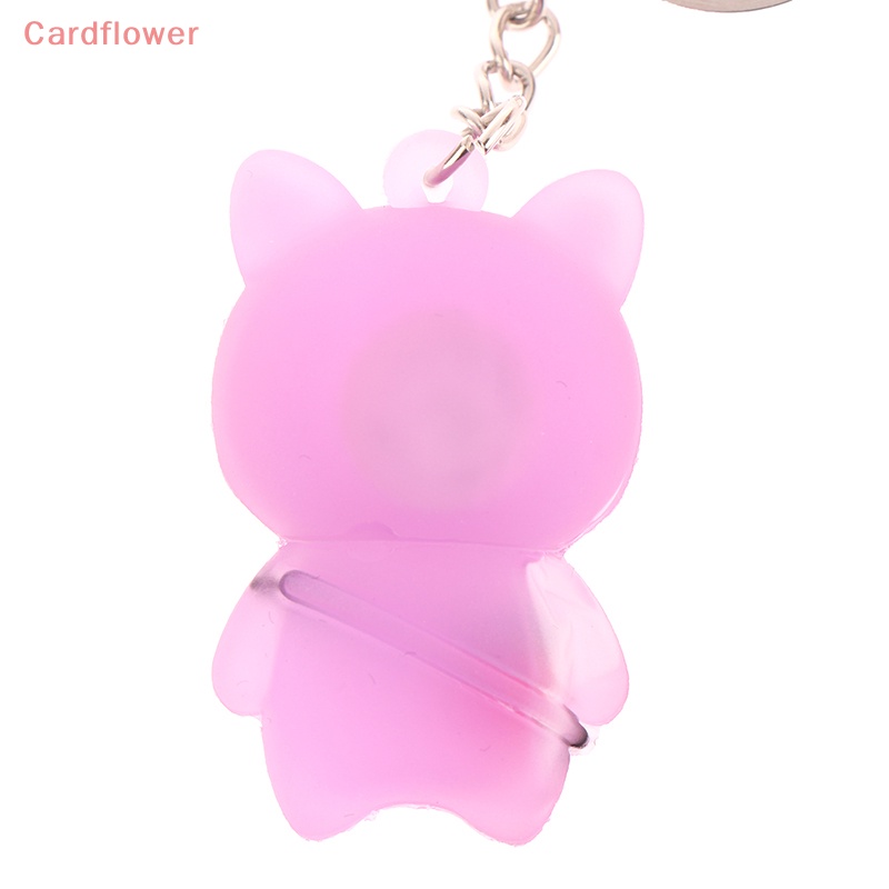 1 Móc Khóa Hình Búp Bê Hoạt Hình Phát Sáng Dễ Thương