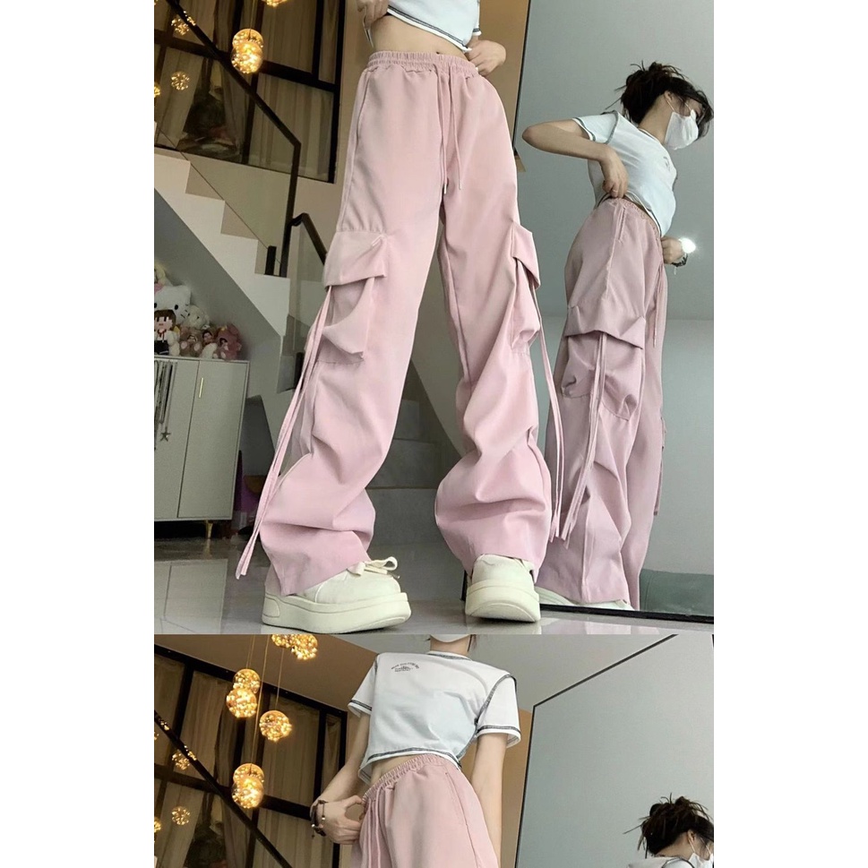 Quần Yếm Nhảy Hip Hop Đường Phố Thời Trang Mùa Hè Cho Nữ