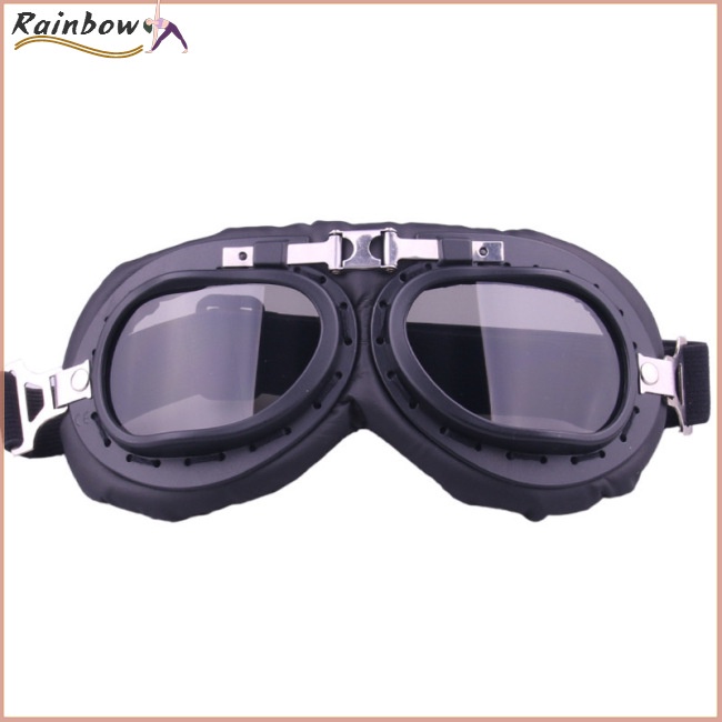 Kính Gắn Mũ Bảo Hiểm Chống Cát Phong Cách Cổ Điển Dùng Khi Lái Xe