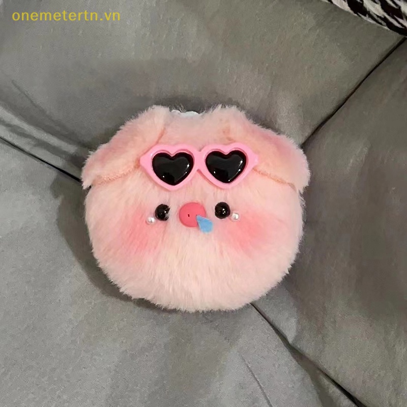 Móc Khóa Hình Heo Nhồi Bông Mềm Mại Đáng Yêu Cho Bé